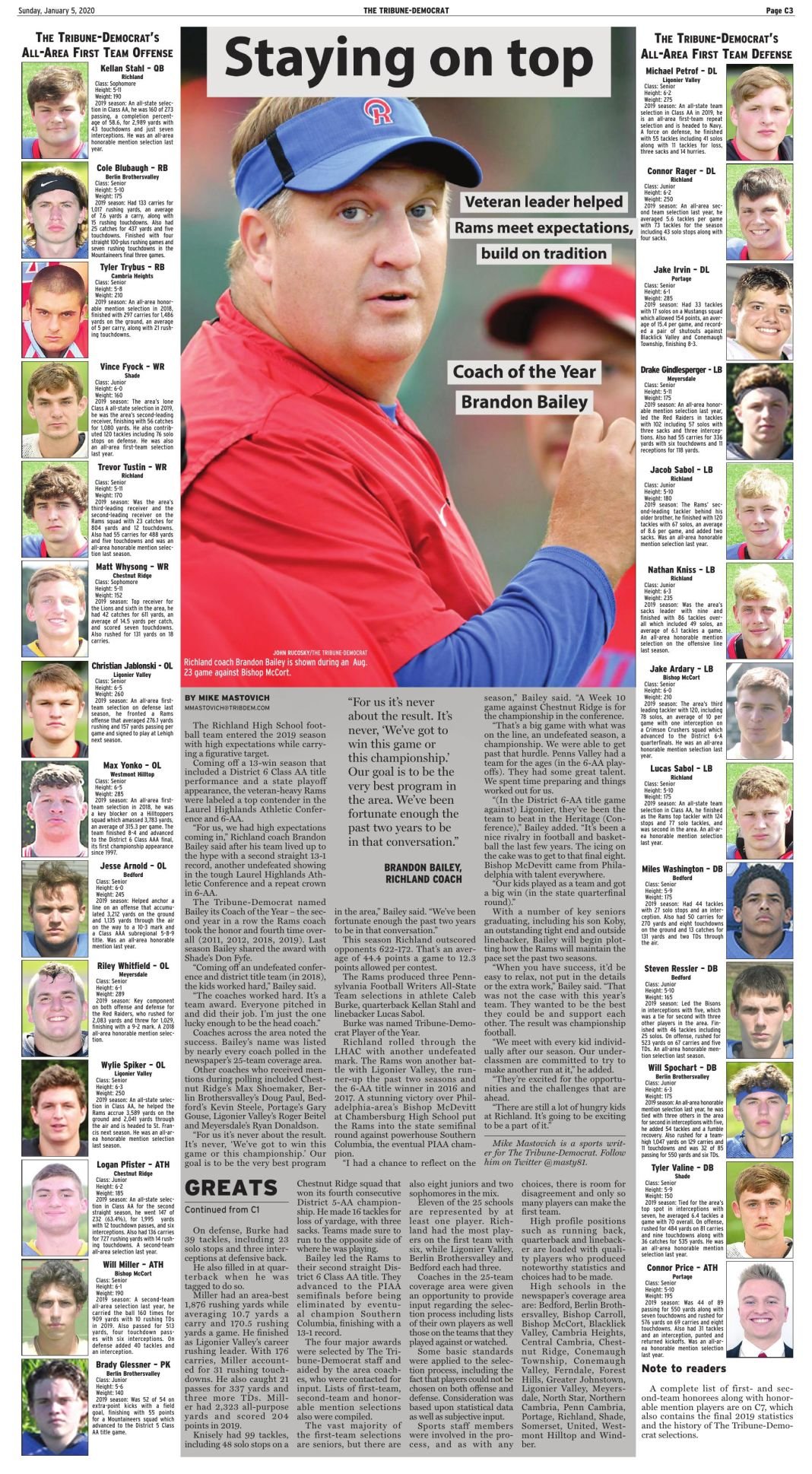 TribuneDemocrat AllArea Team