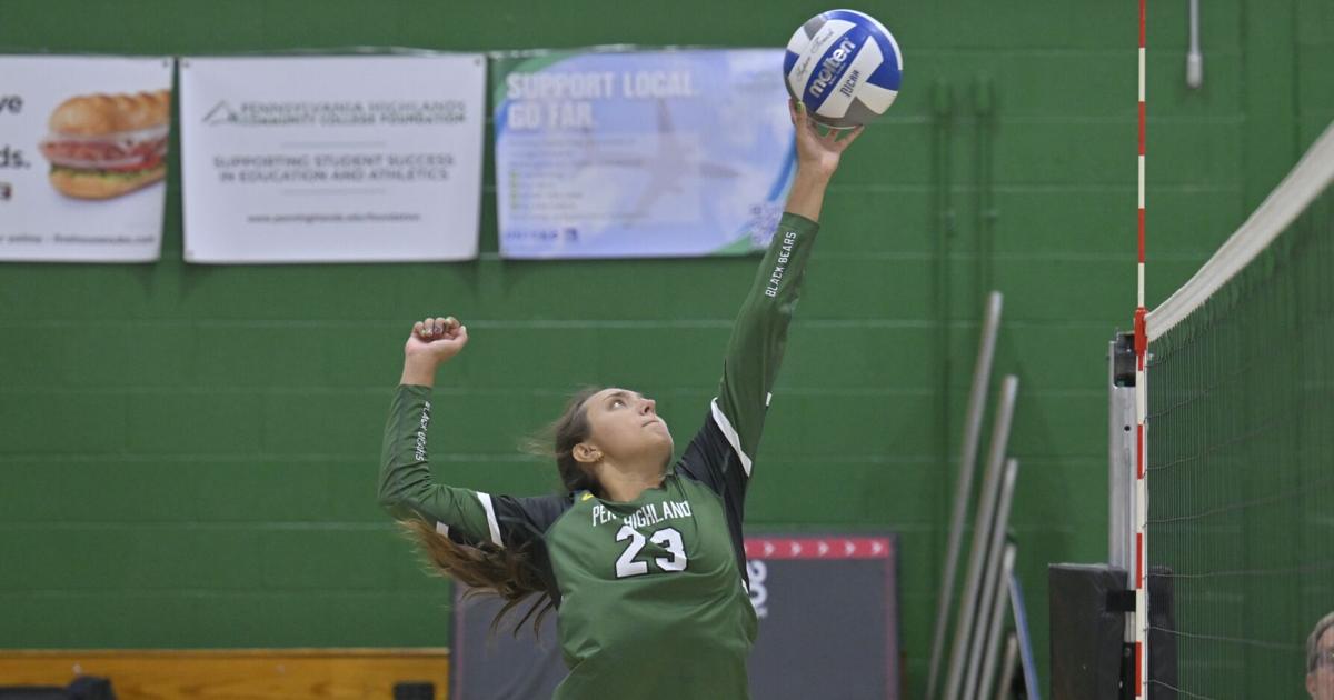 Pennsylvania Highlands sweeps Chesapeake College in women's volleyball