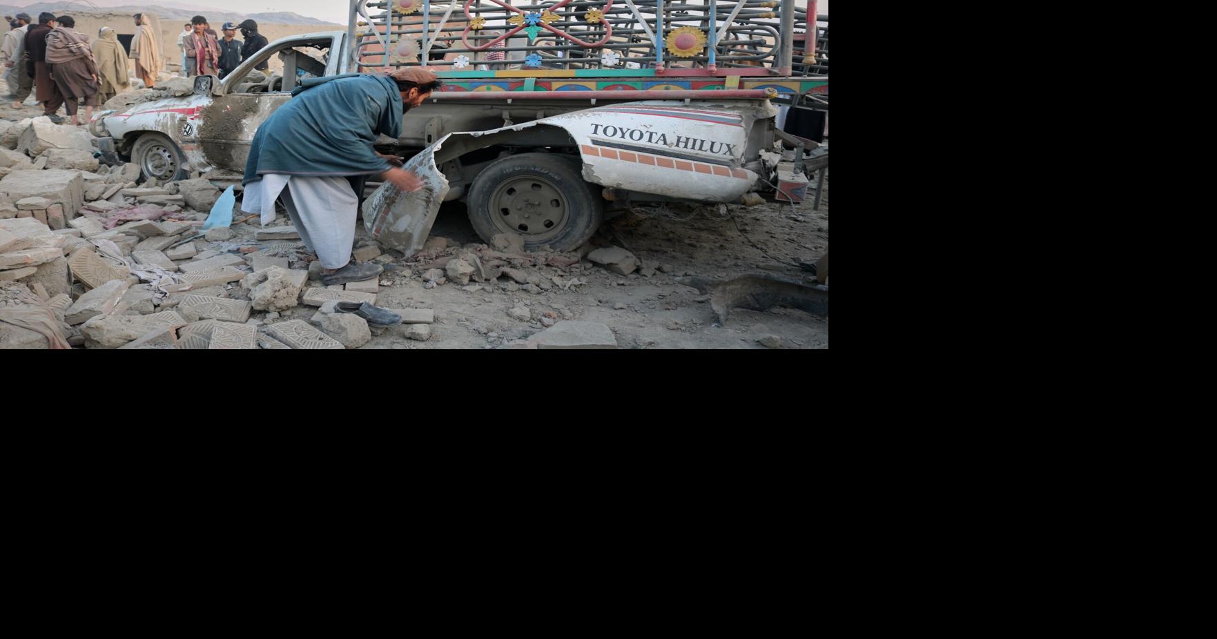 Pakistan says it has launched border strikes in Afghanistan; Red Crescent reports 18 killed