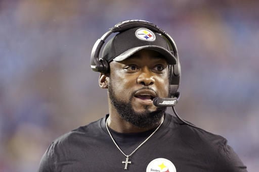 Mike Tomlin's record streak of 15 straight seasons without a losing mark is  at stake vs. Panthers 