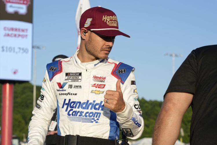 Larson relieved to be granted waiver that keeps him in NASCAR playoffs