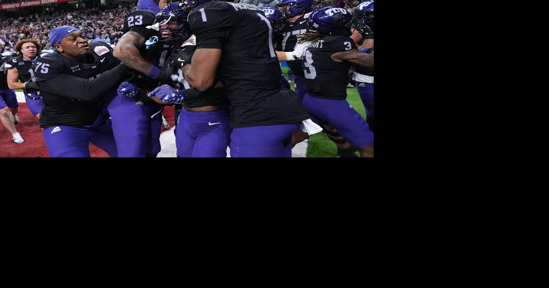 Seals and Payne rally Texas Christian past No. 16 Southern California for 30-27 overtime victory in Alamo Bowl
