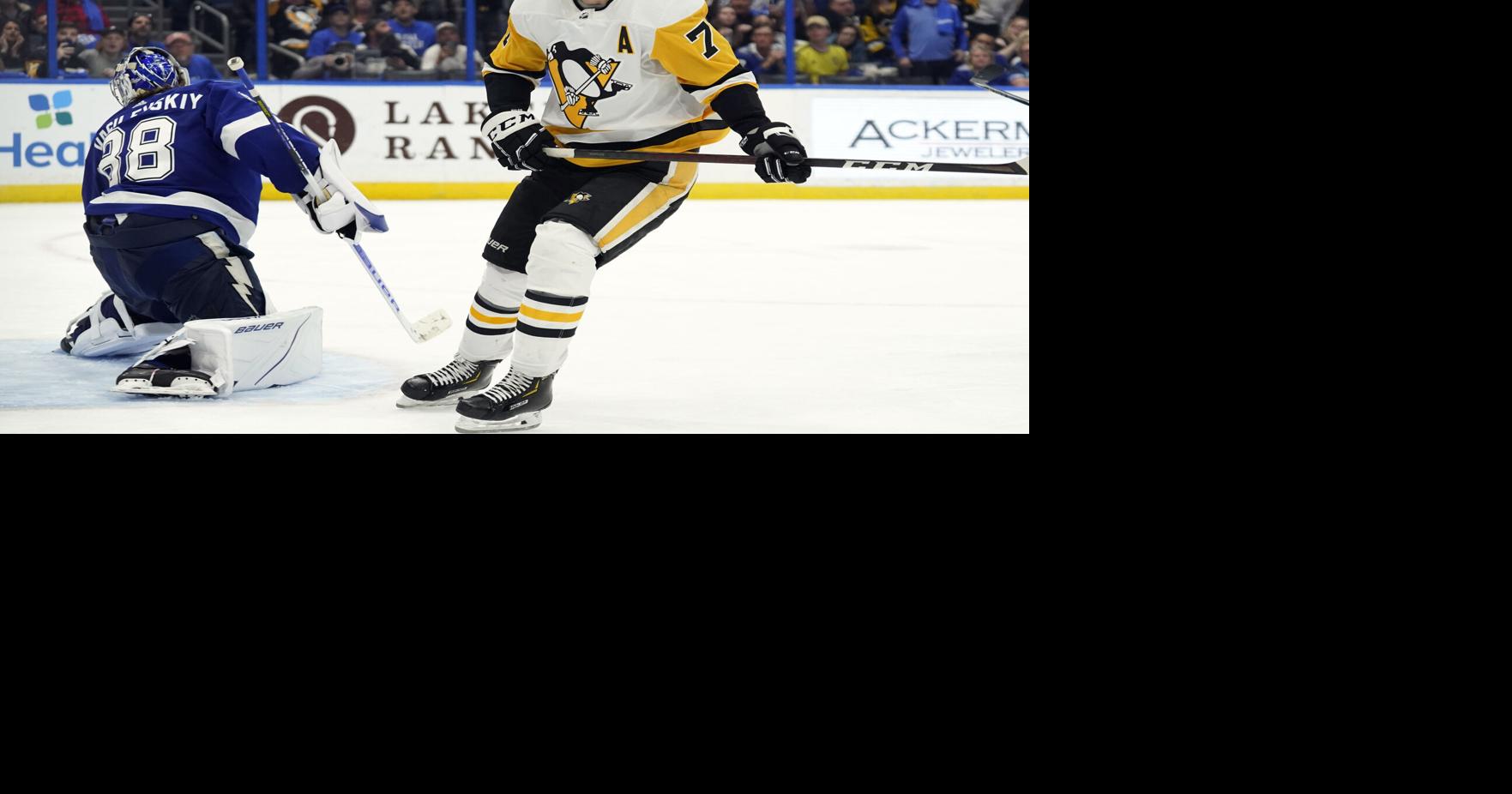 Malkin has goal, 2 assists as Penguins beat Lightning 5-1 ...