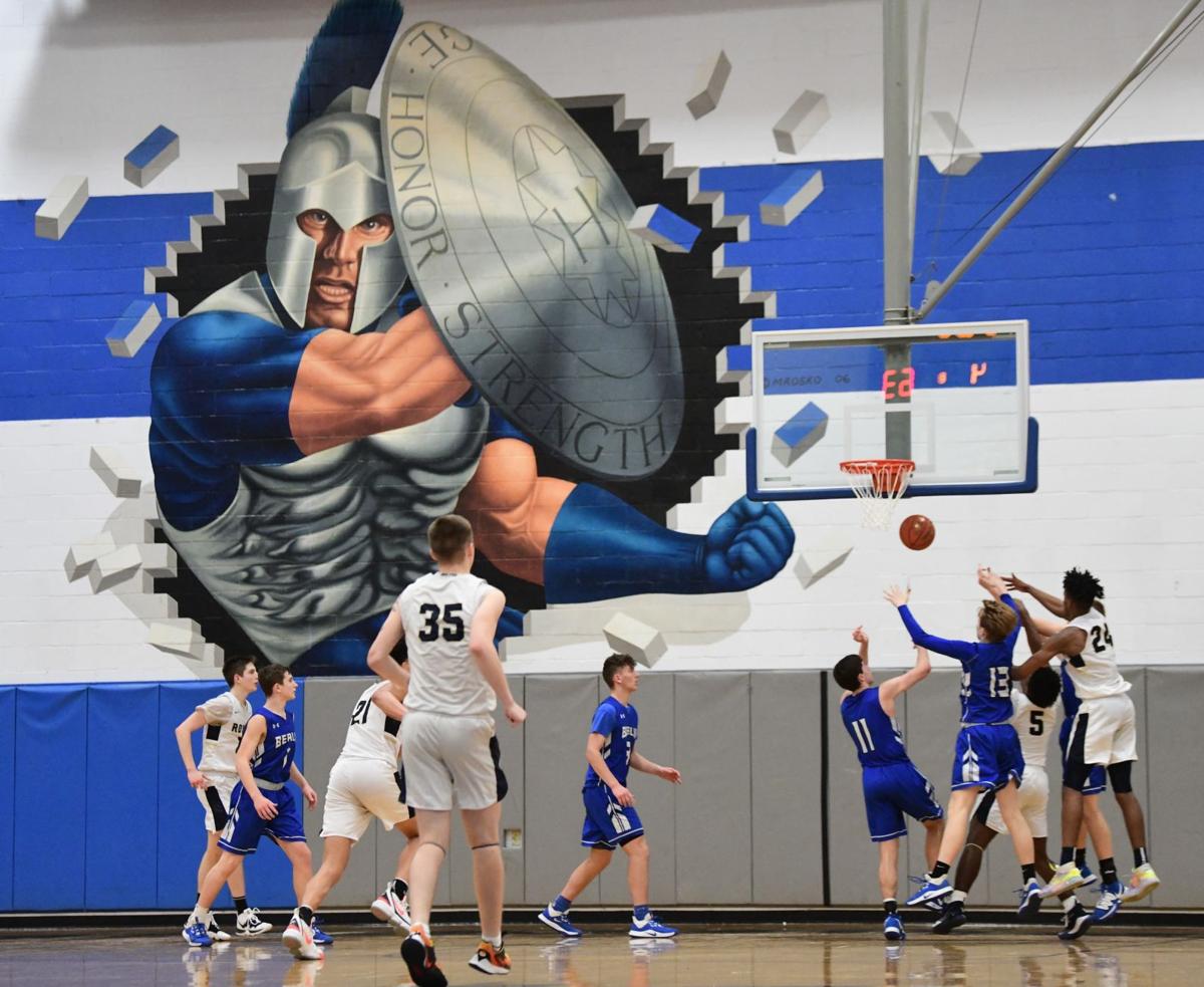 Hempfield Area gymnasium mural