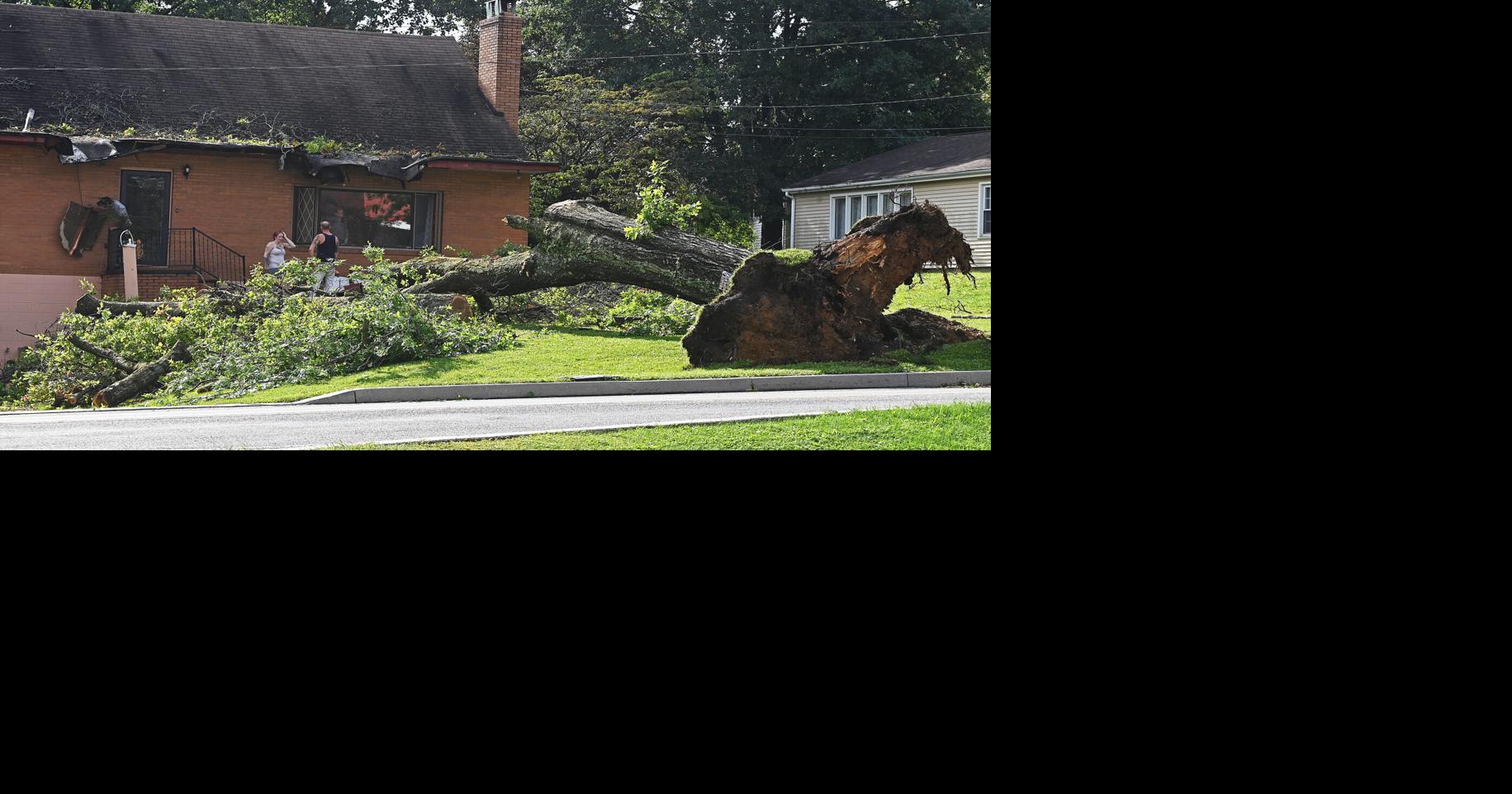UPDATE | 'Shook the house': Thousands still without power, Westmont Borough wrecked by storm