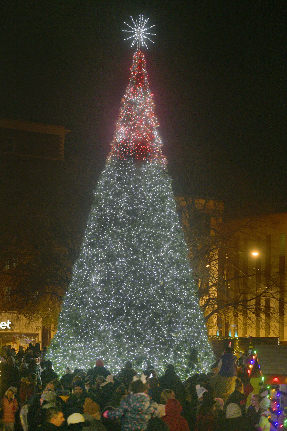 How Many Lights Were On The Christmas Tree In Johnstowns Central Park In 2022 Photo Gallery | Johnstown Hometown Christmas Stroll And Light-Up Night |  Gallery | Tribdem.com