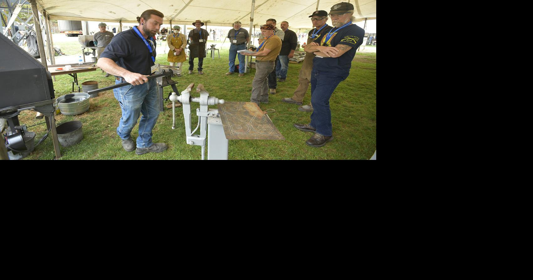 Reality of blacksmithing goes on display as Johnstown festival opens to