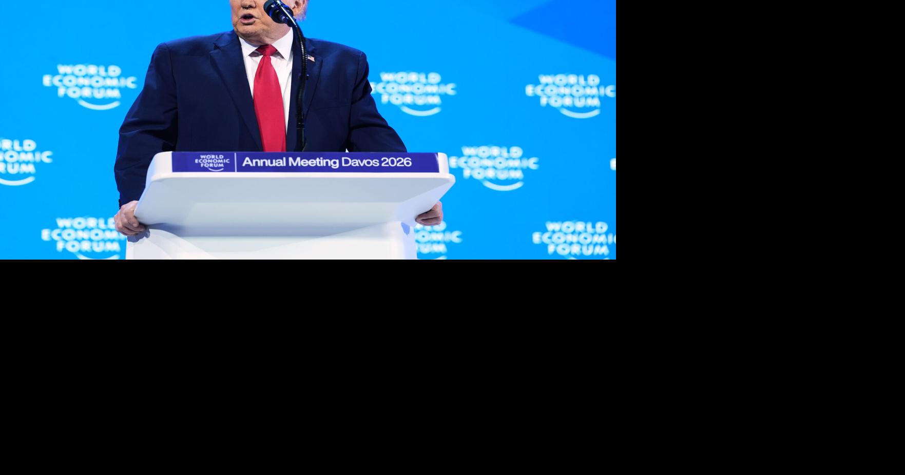 Trump in Davos says NATO should allow U.S. to take Greenland but he won't use force