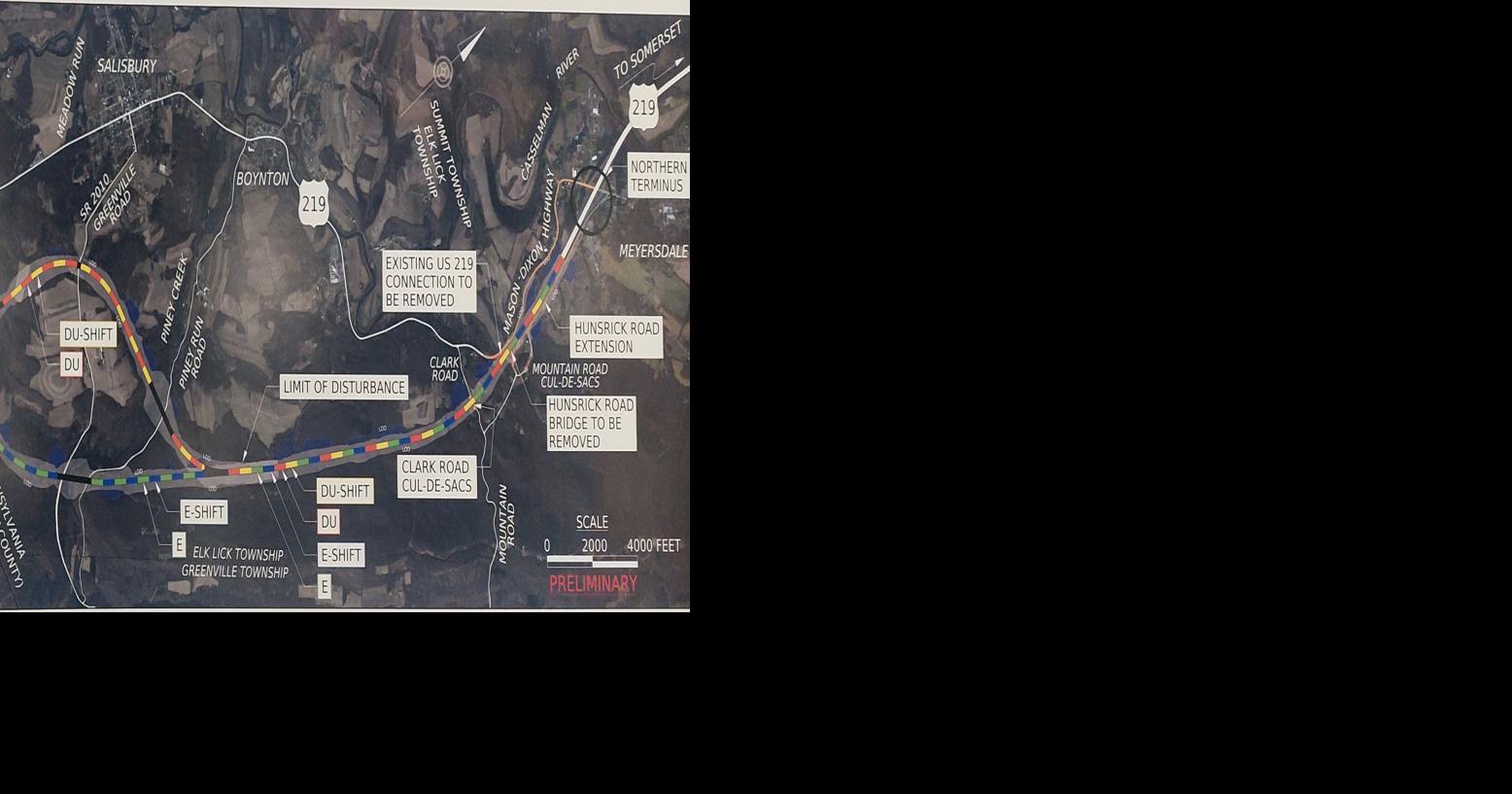 Environmental impact meetings planned for proposed Route 219 project ...
