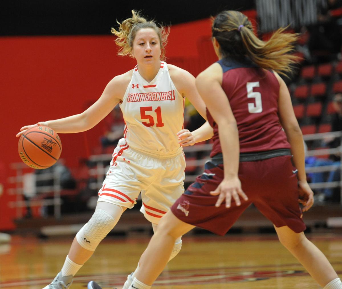 St Francis Women S Basketball Team Focuses On Balance Defense Sports Tribdem Com