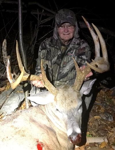 Bedford County Woman Uses Crossbow To Bag Monster Buck Tribdem Com