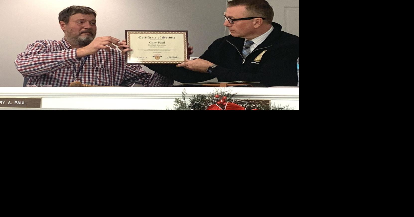 Richland Township supervisor saluted for 30 years of service | Local ...