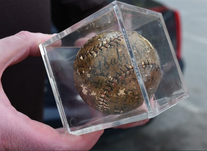 1927 yankees signed ball