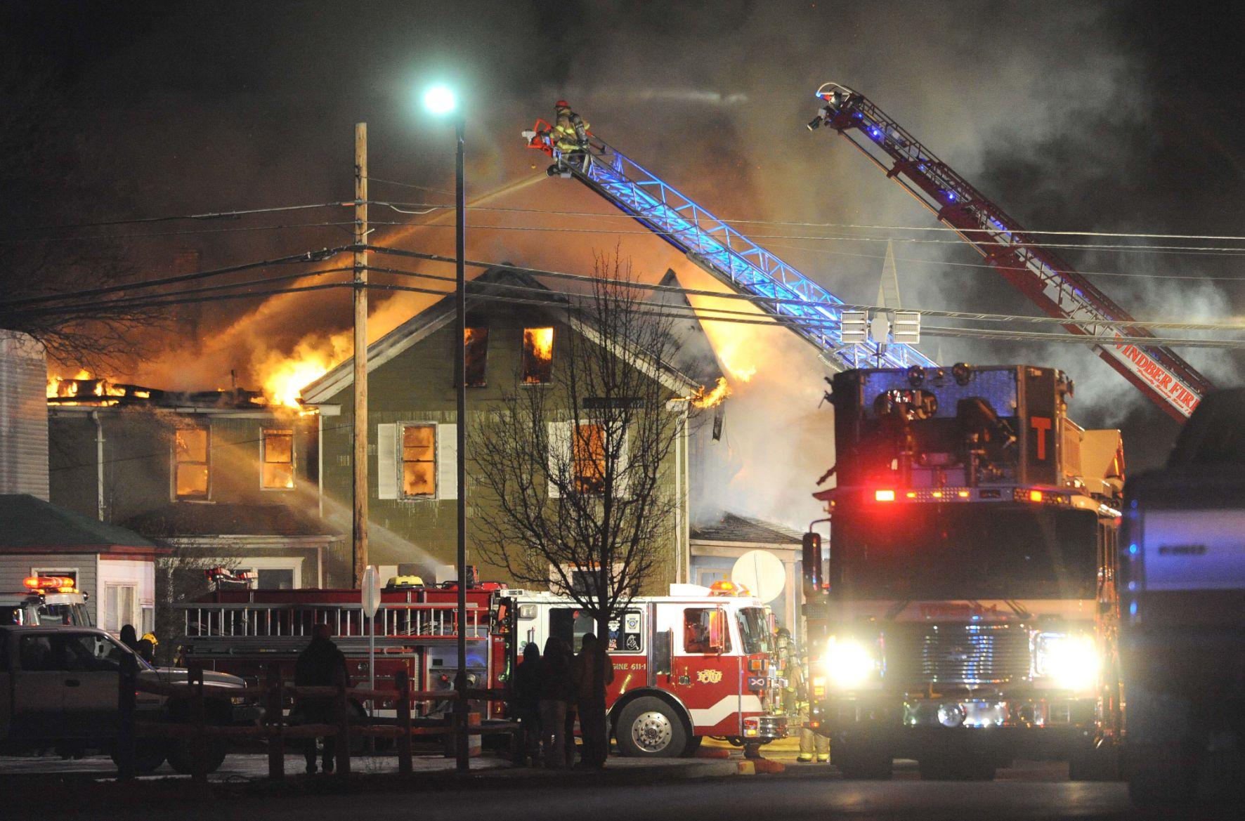 Fire destroys duplex in Windber News
