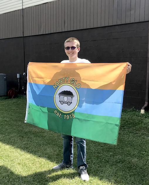 Nanty Glo raises town flag during centennial kickoff News