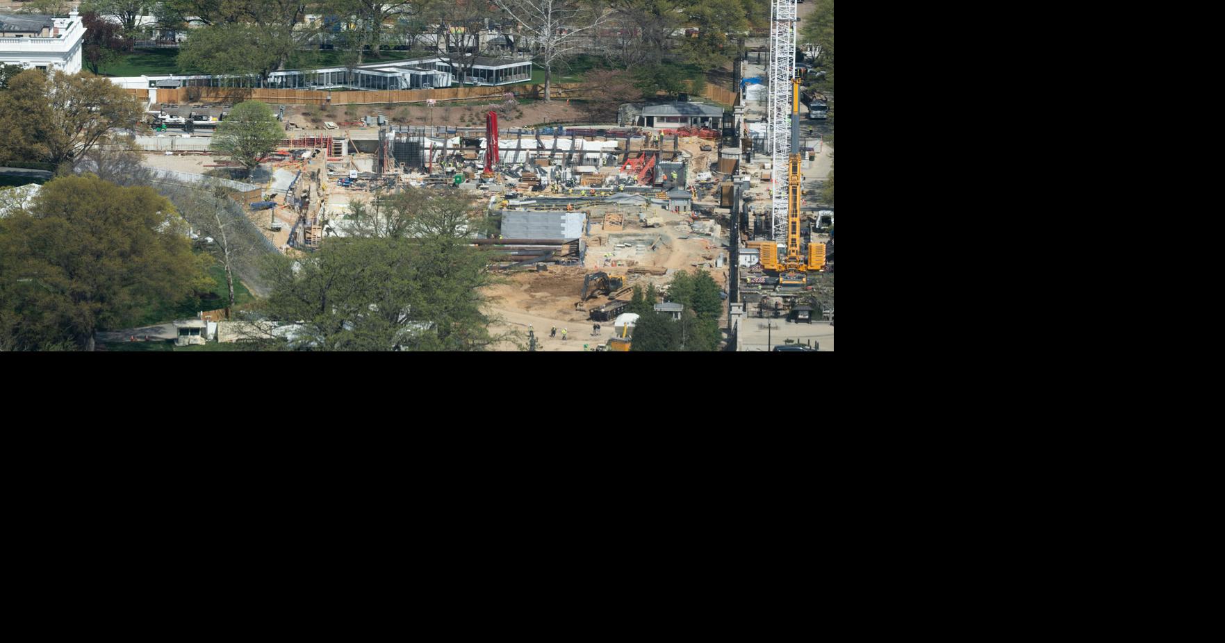 Construction on Trump's White House ballroom can continue for now, U.S. appeals court says