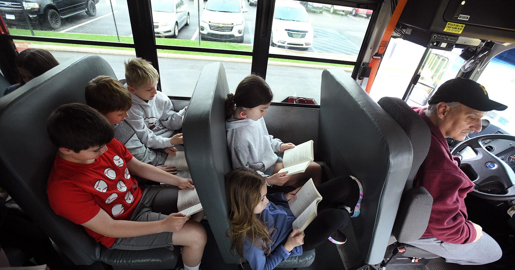 Books now available on Richland, Forest Hills and Windber school buses - Vimarsana News