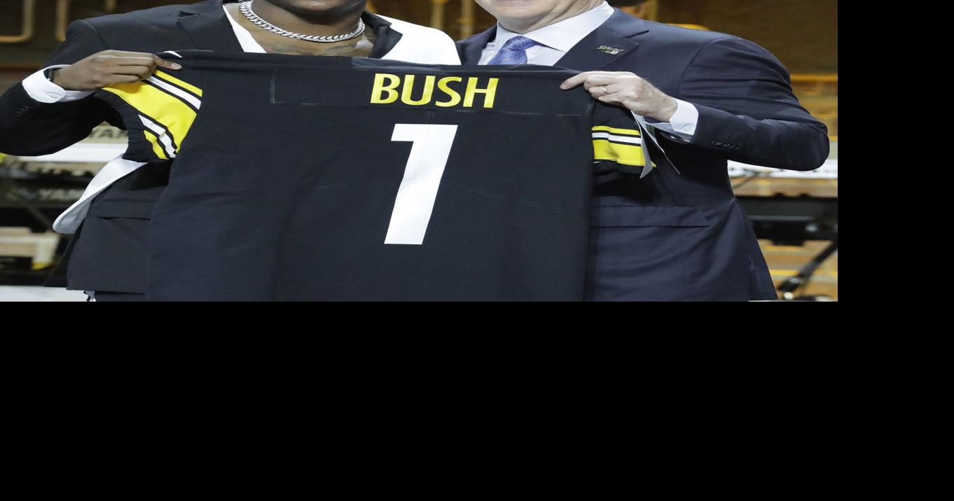 Steelers trade up, select Michigan's Bush in first round of NFL Draft ...