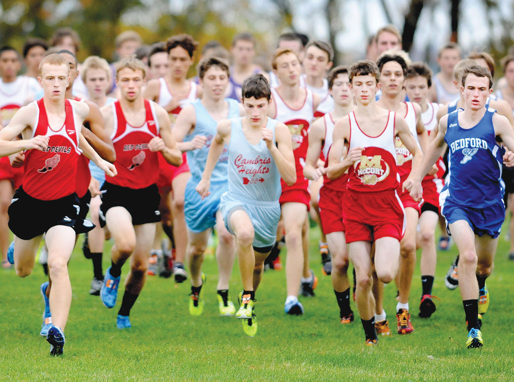 Central Cambria sweeps LHAC team meets, Bedford runner takes third solo