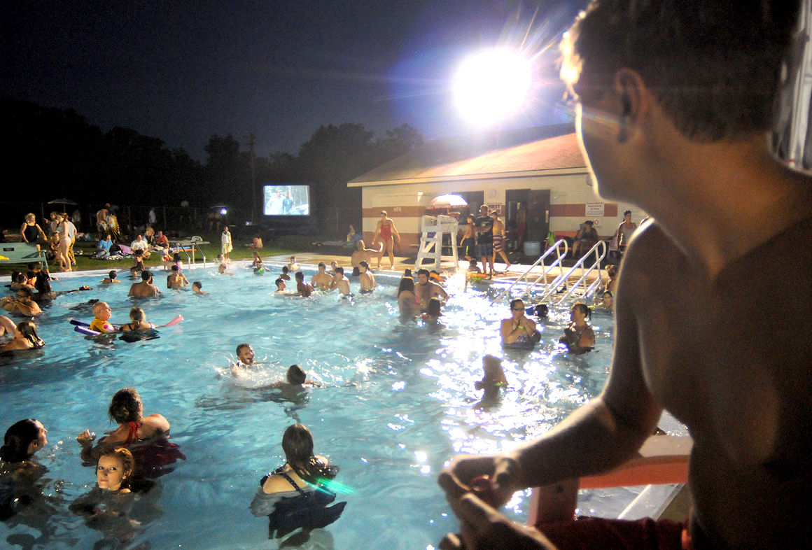 Swimmers pack Windber pool for movie night (WITH VIDEO) News