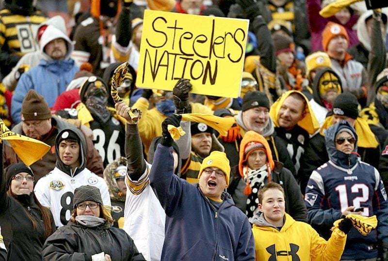 Steelers Fans Descend, Terrible Towels in Tow, but Find Little to