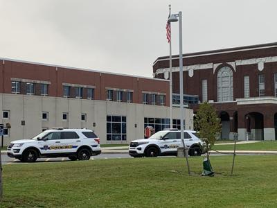 Johnstown police at Greater Johnstown High School