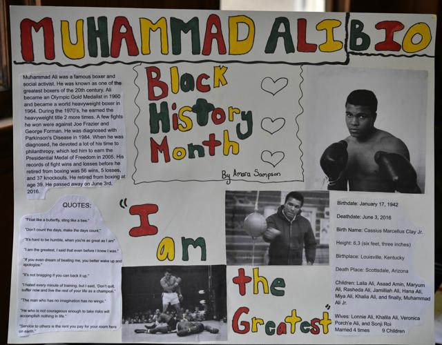 black history month poster project