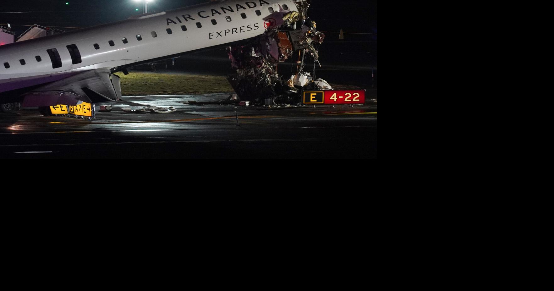 Pilot, copilot killed in collision between jet and fire truck at New York's LaGuardia Airport