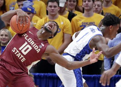 Pitt Basketball Panthers Squeak By Florida State In Season