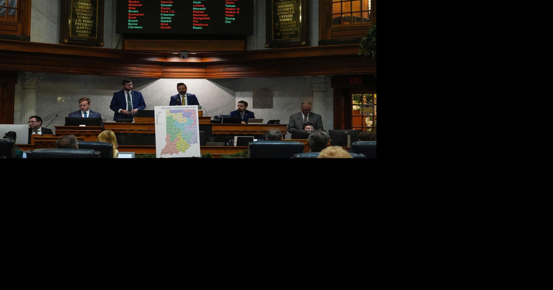 Indiana Republicans defy Trump and reject House redistricting push in state