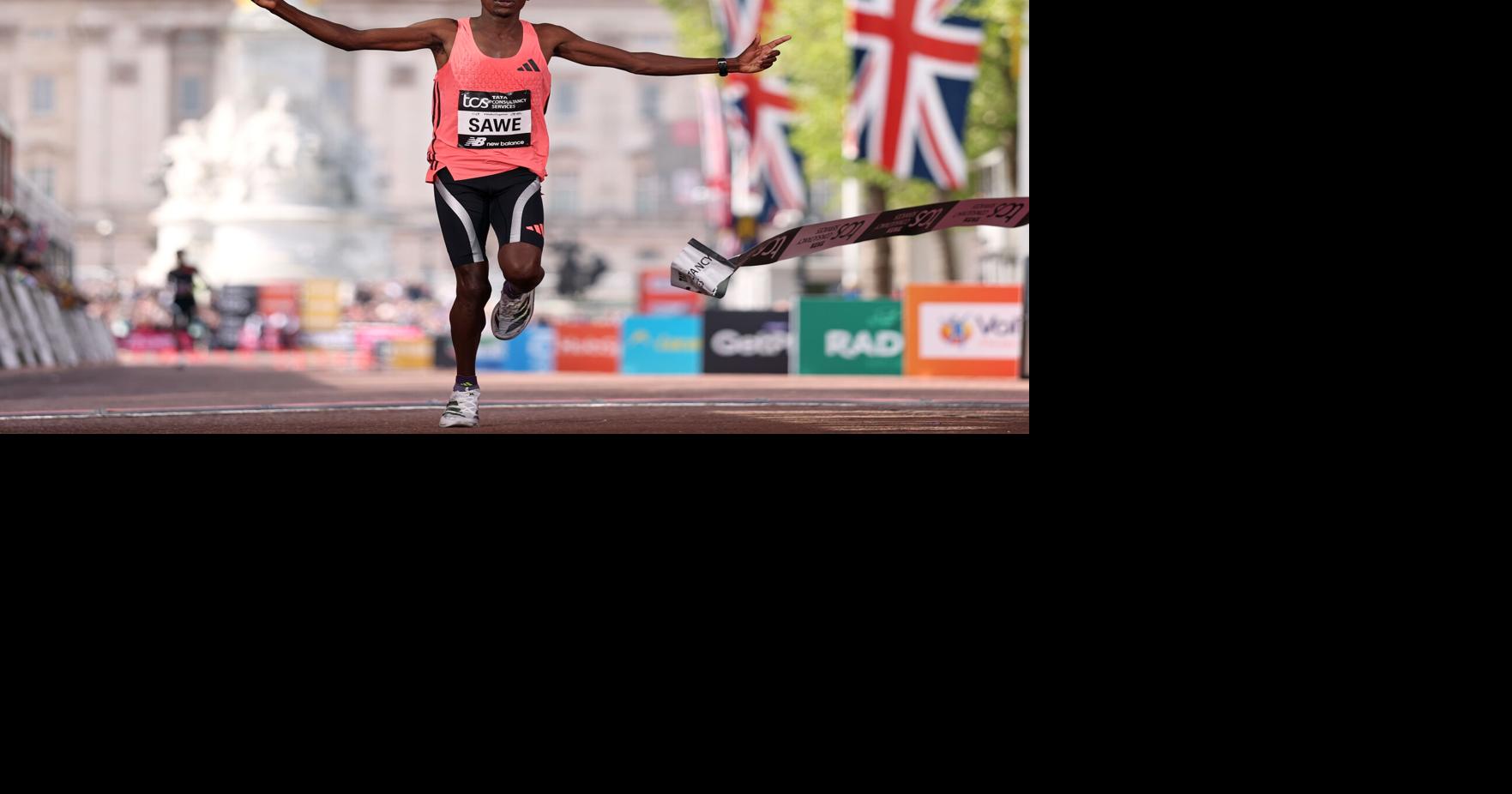 Sabastian Sawe of Kenya becomes first person to run sub-2-hour marathon to win in London