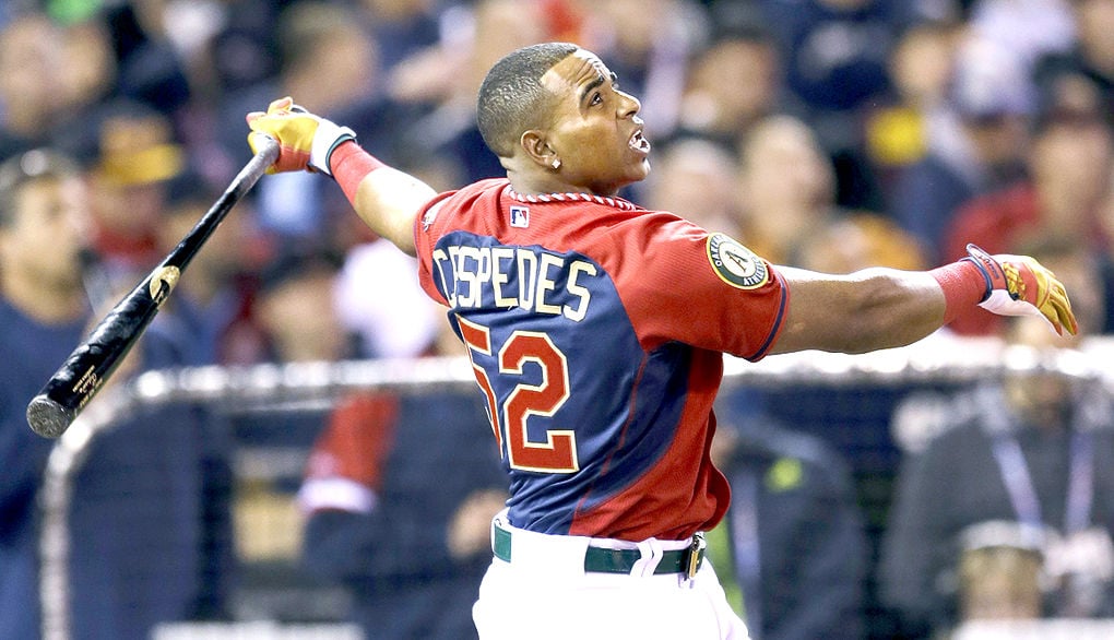MLB: Yoenis Cespedes beats Todd Frazier 9-1 to repeat as Home Run Derby  champion, News News