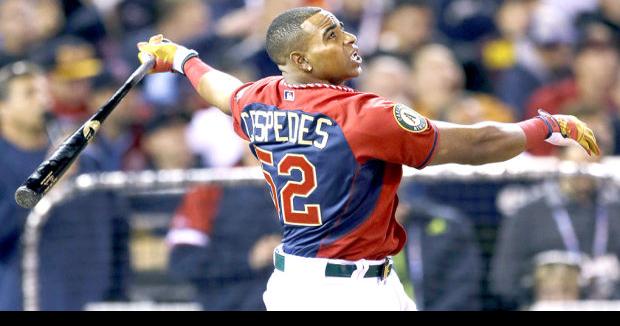 Cespedes steals show from All-Stars, wins HR Derby