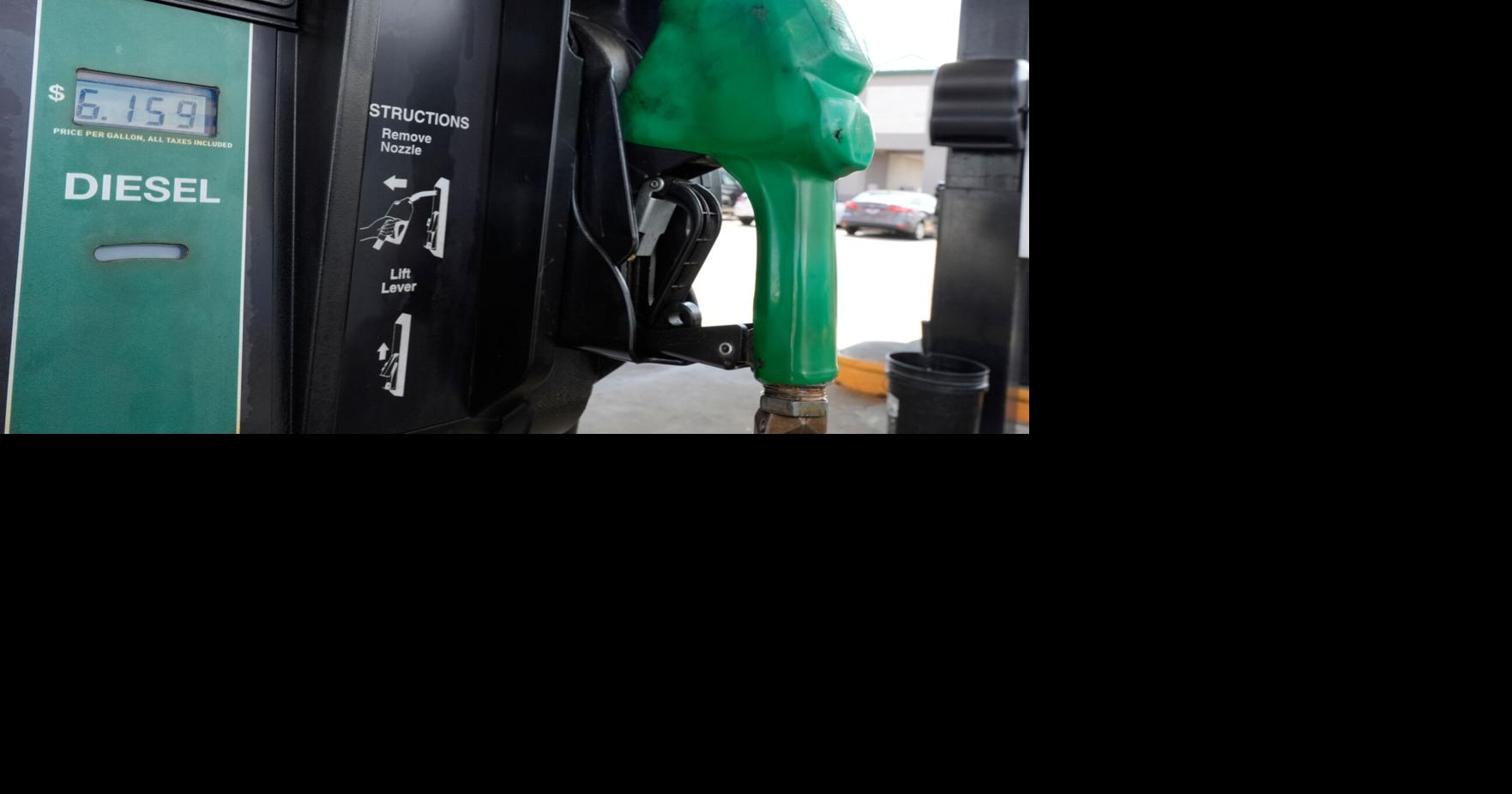 U.S. diesel prices soar past $6 a gallon, deepening strain for hauling everyday goods