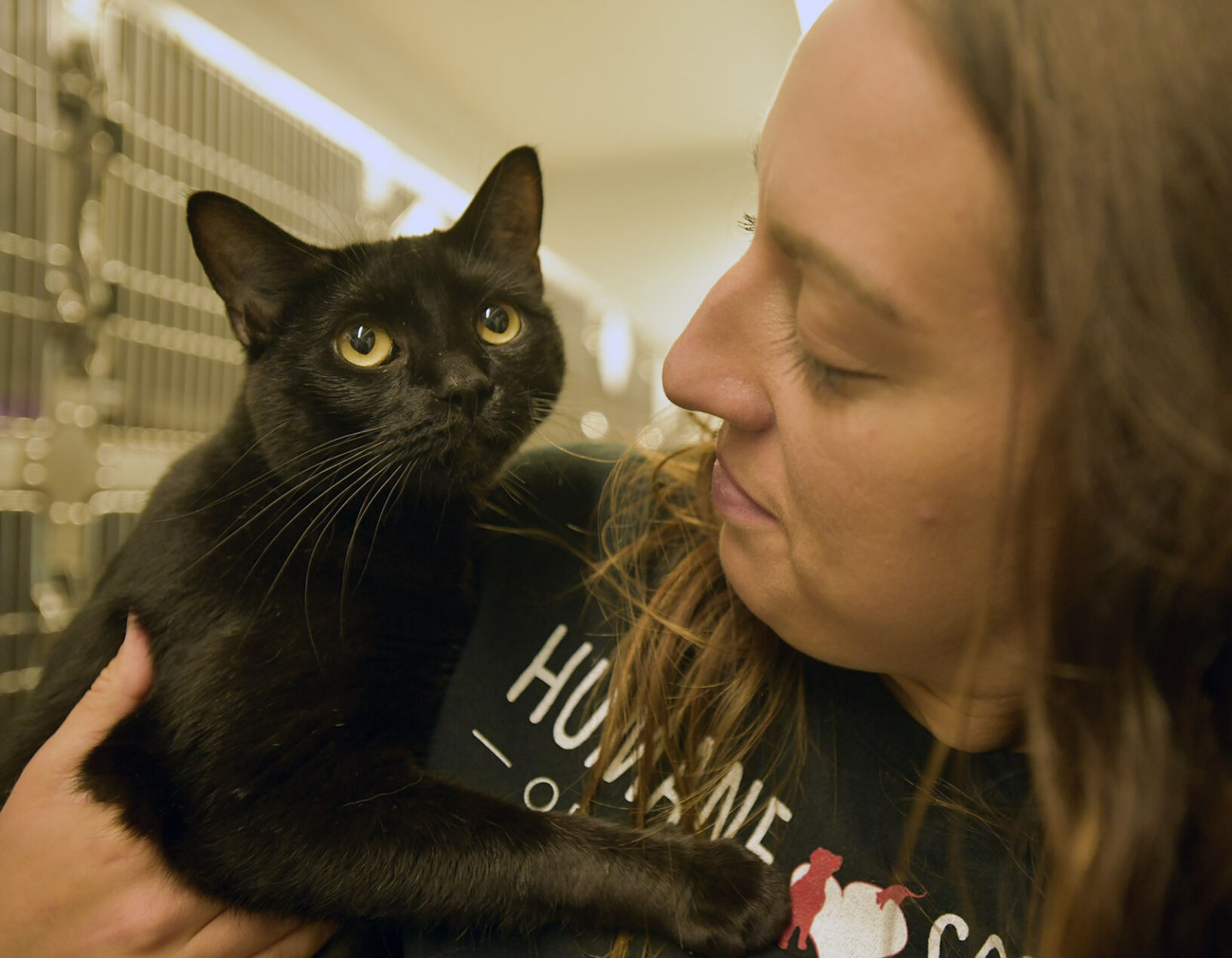 Black people and store cats