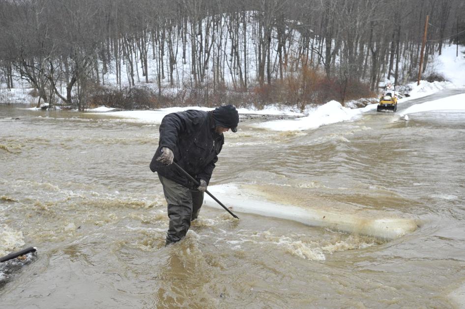 Region experiences widespread flooding, then snow and ice Latest News