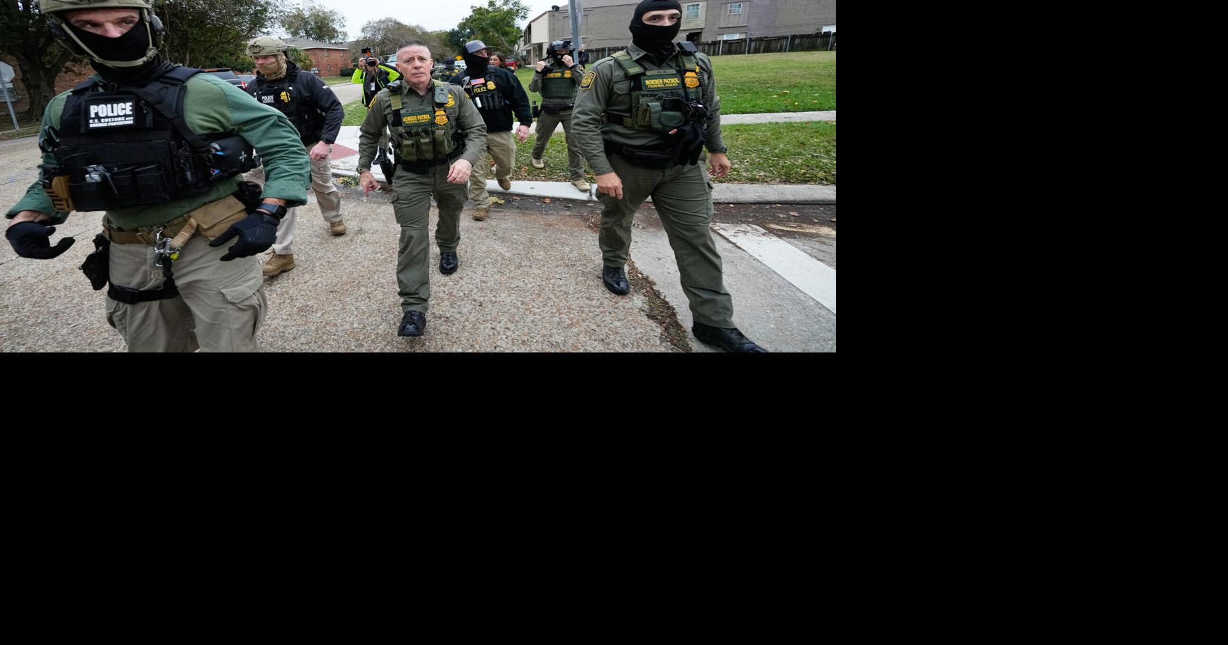 Federal officers leaving Louisiana immigration crackdown for Minneapolis, documents show