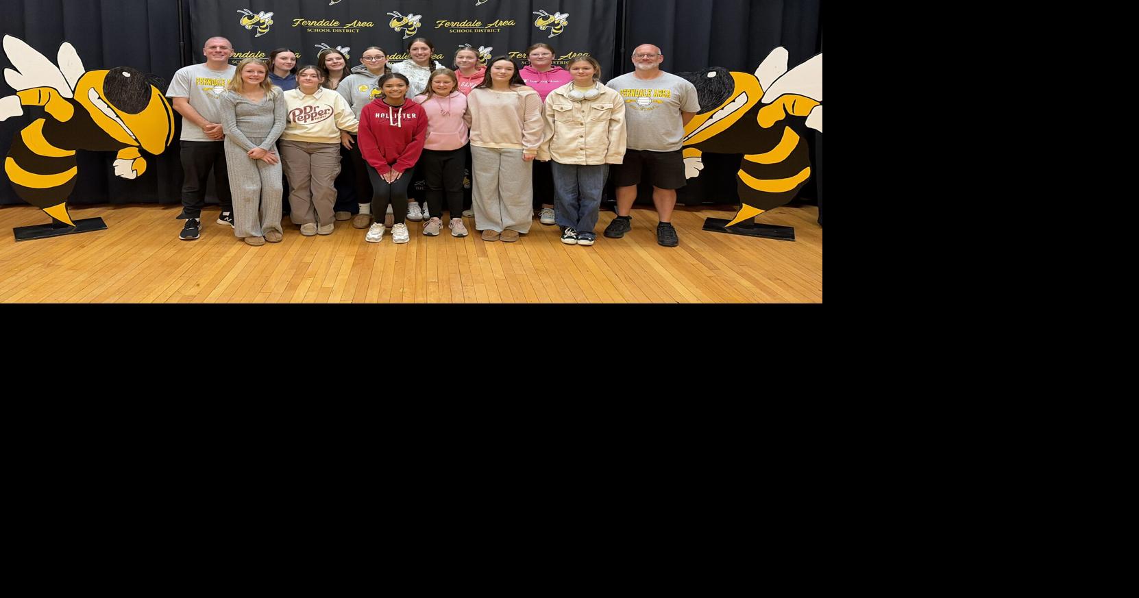 Ferndale junior high volleyball team makes history without dropping a set in 19-0 campaign