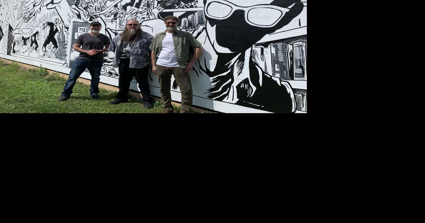 Third mural honoring Johnstown comics artist Steve Ditko unveiled in West End