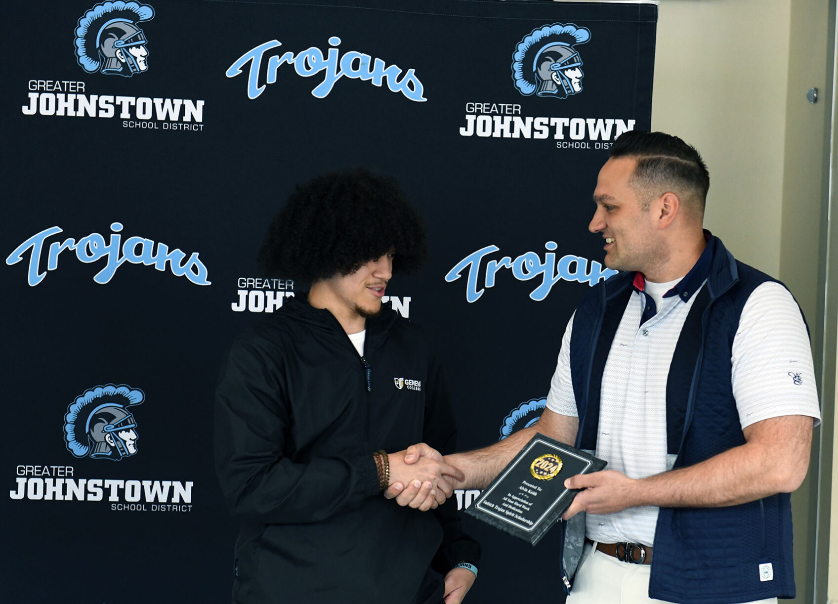 Trojan Spirit Scholarship Winner Receives $51,000 Donation for Alma Mater’s Football Program