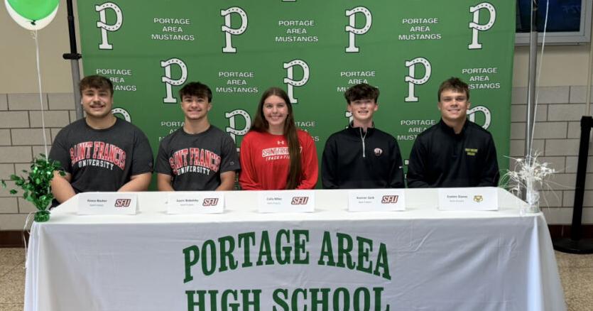 Portage seniors to continue athletic careers in college