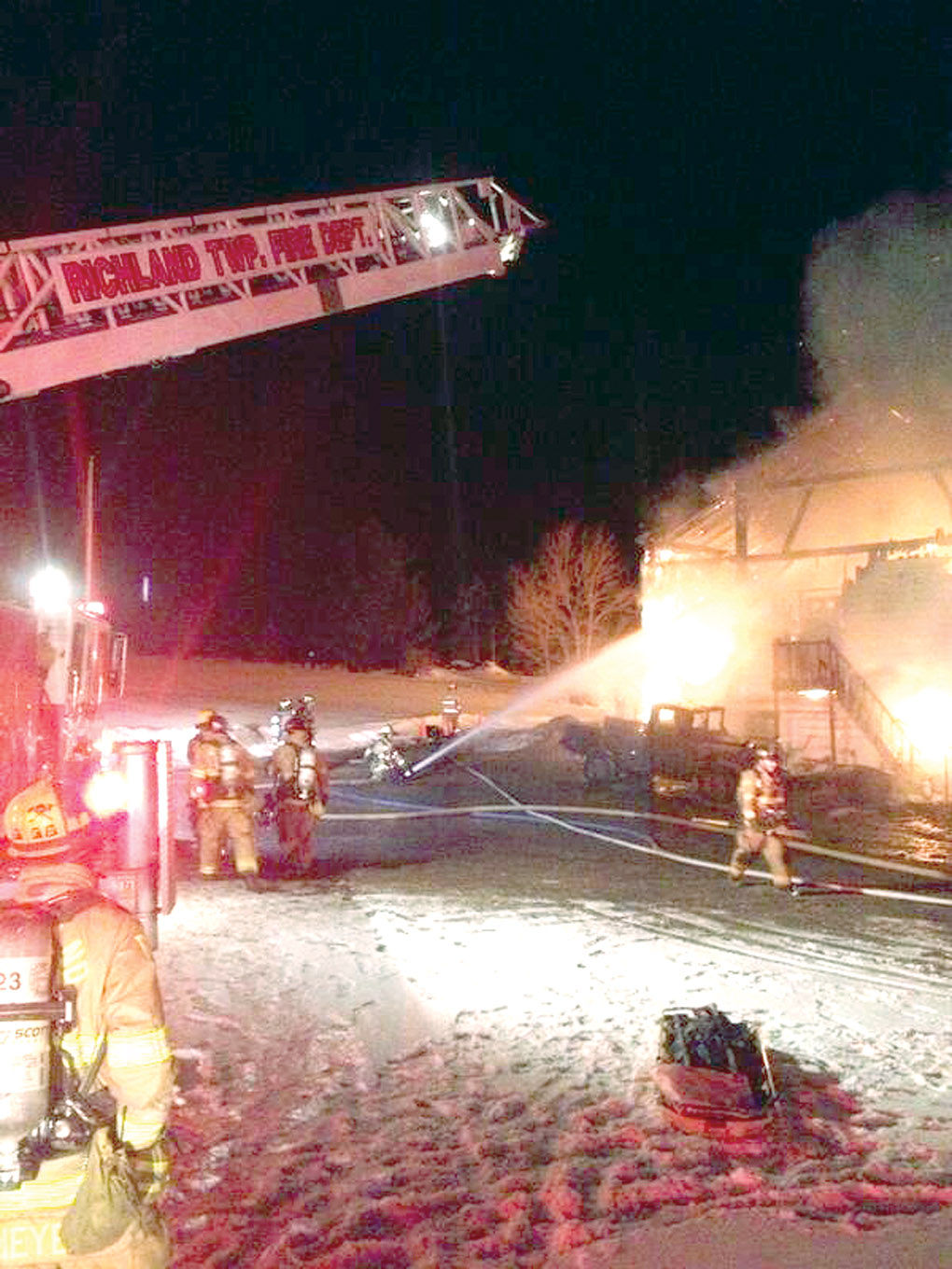 Boswell area bar destroyed in fire Local News
