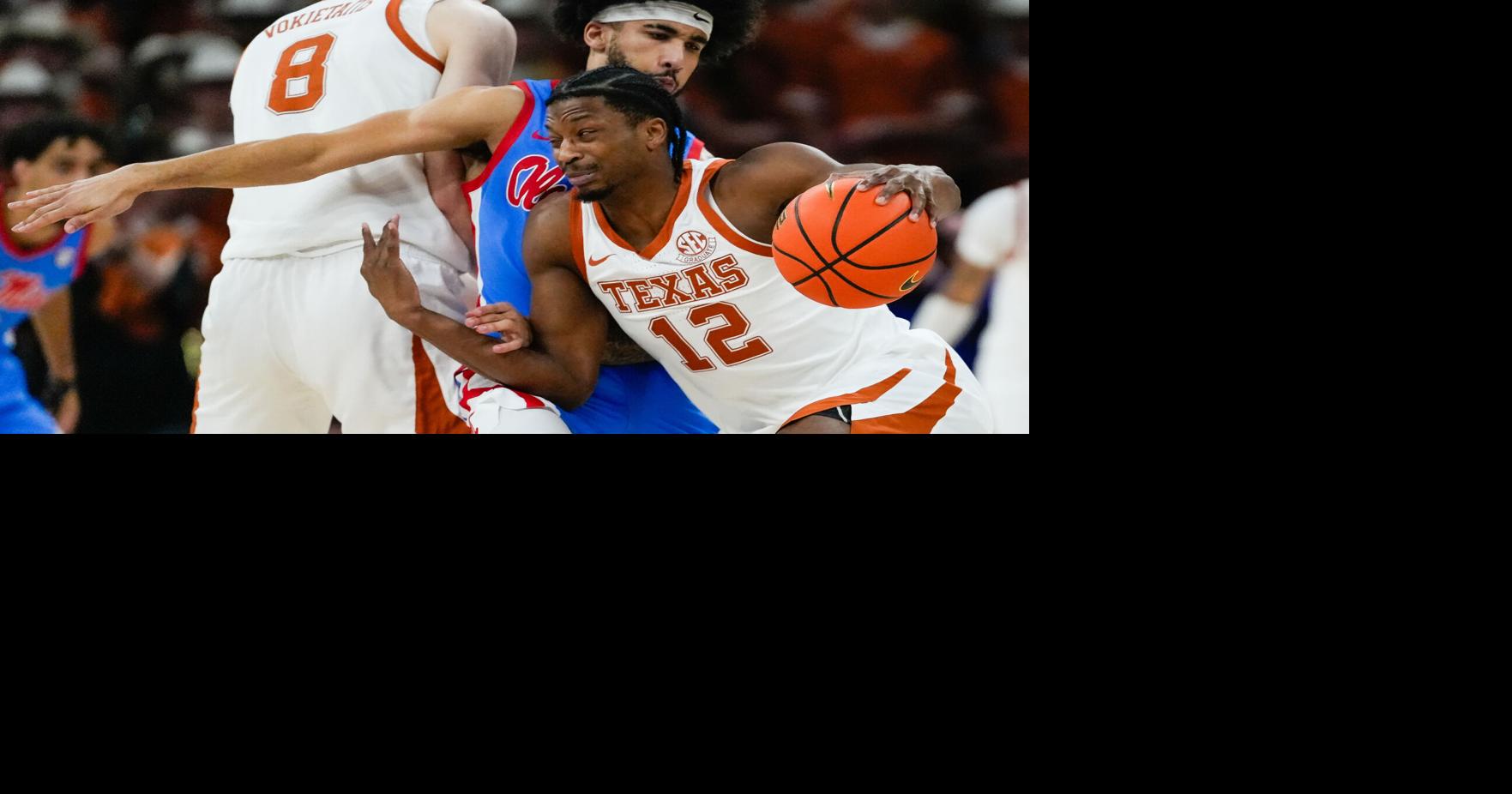 Vokietaitis scores 27 points, Texas ends game on 14-0 run to beat Mississippi 79-68