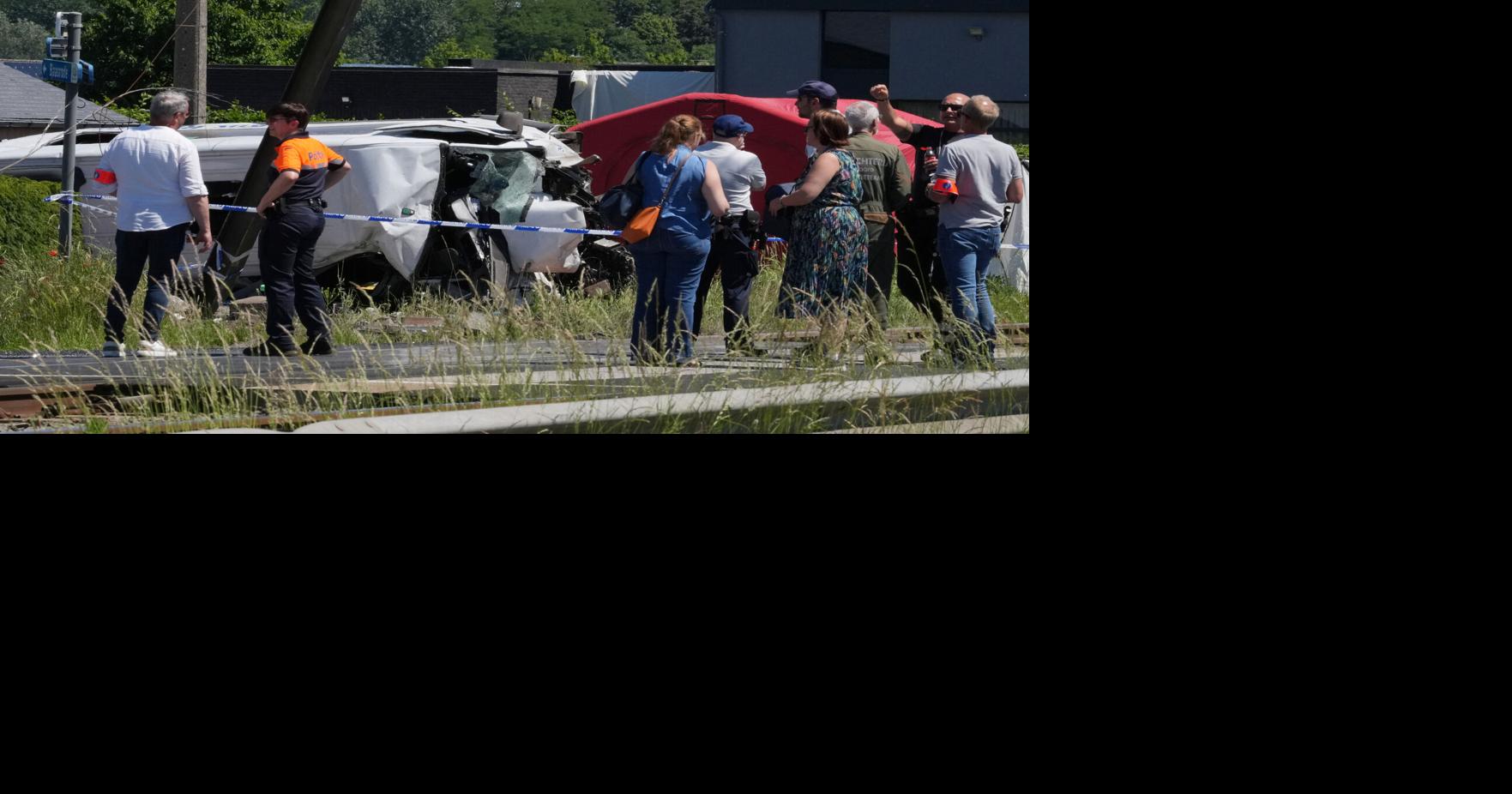 4 dead, 5 injured in a crash between train, school bus in Belgium ...