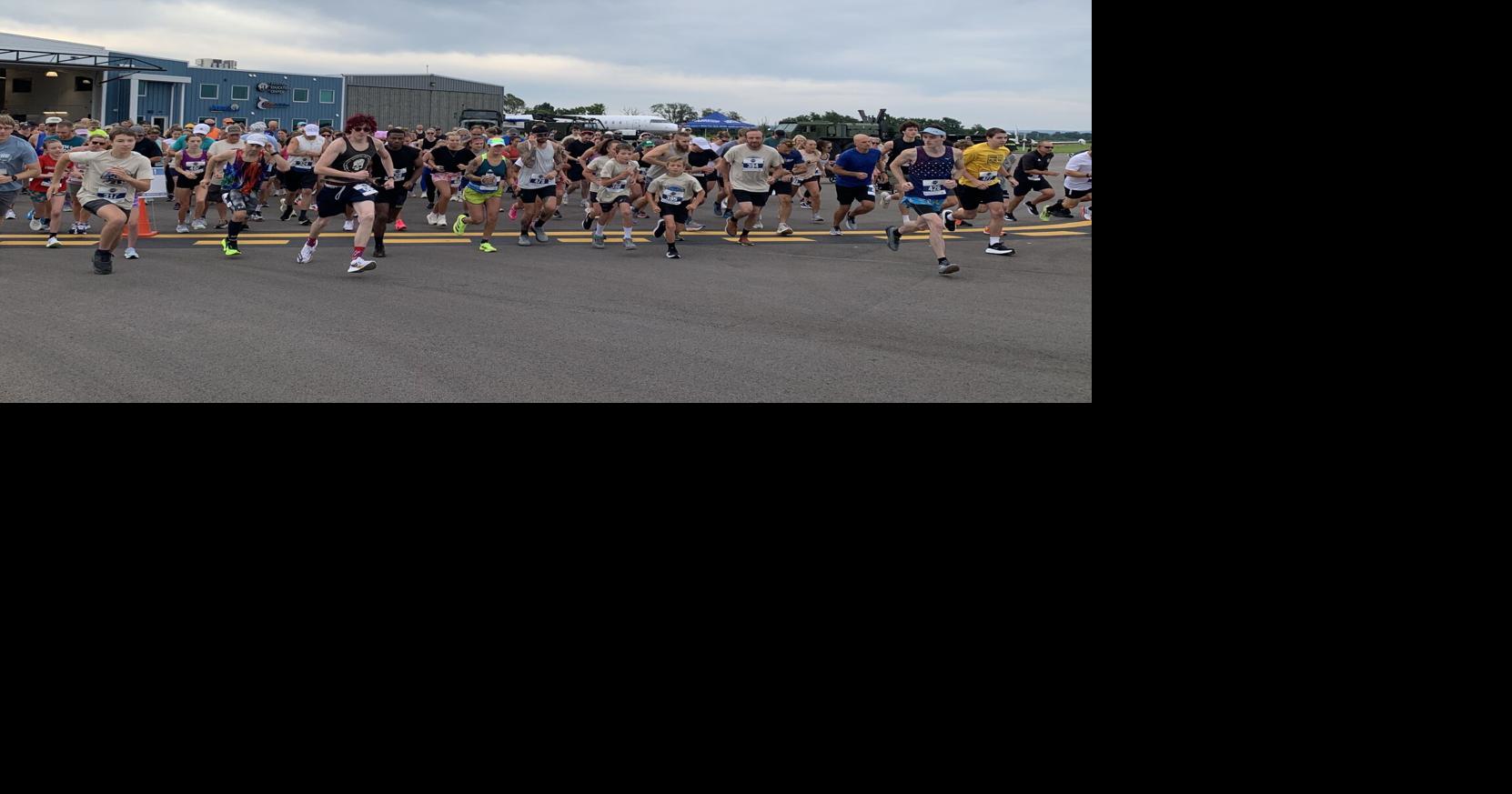 'Awesome experience': More than 300 take part in Run the Runway 5K race at airport