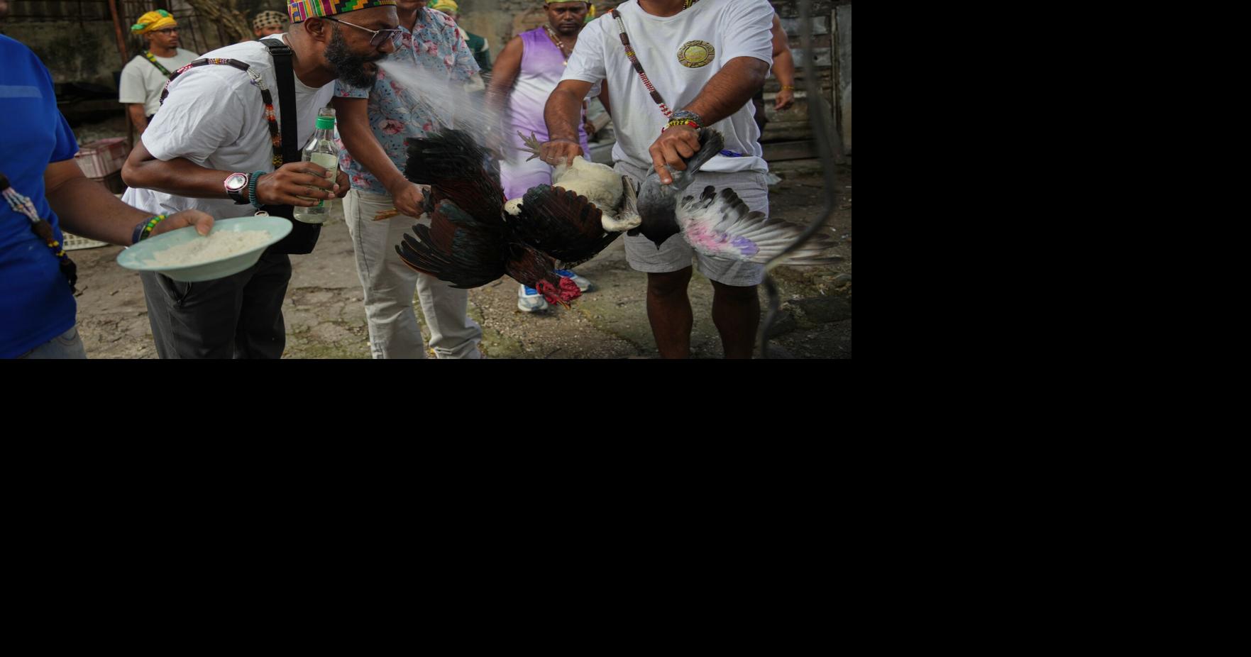 Cuba's Santeros offer gifts and ask deities for peace as tensions rise with U.S.