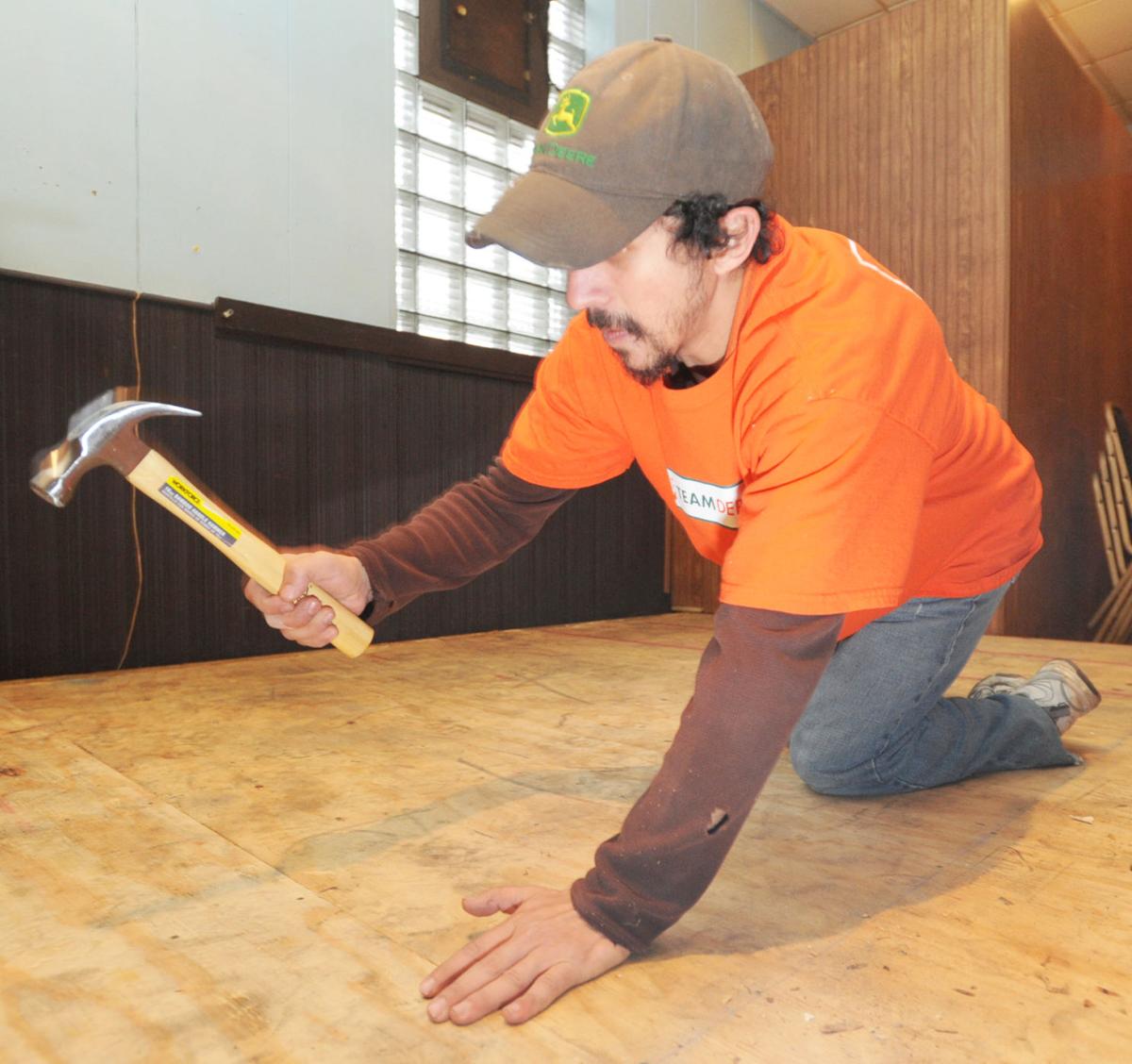 Sprucing Up Home Depot Supplies Grant Manpower To Refurbish Vfw News Tribdem Com