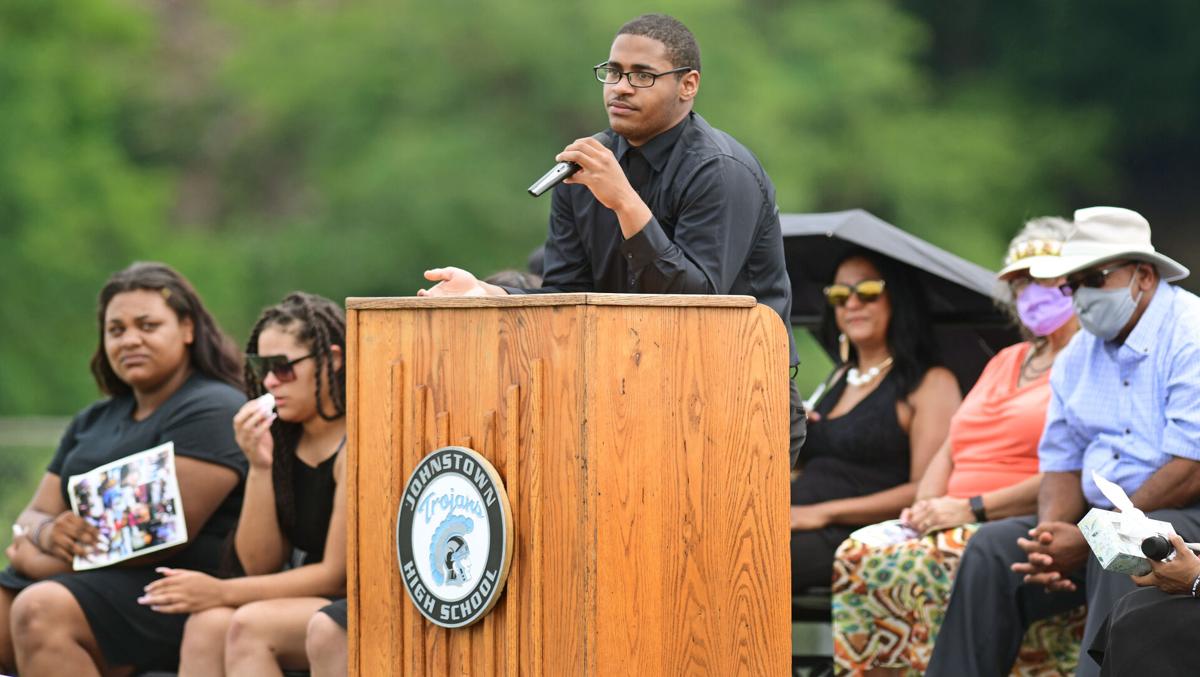 Carlton Haselrig Funeral | Trojan Stadium | Carlton Haselrig Jr.