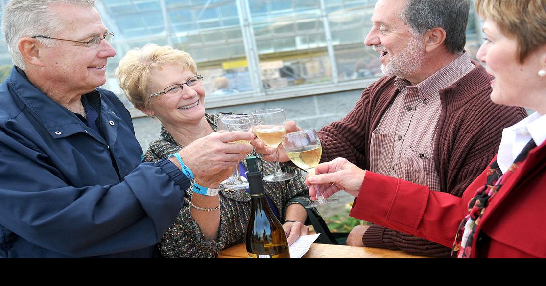 Visitors raise a glass to Sandyvale wine fest Features