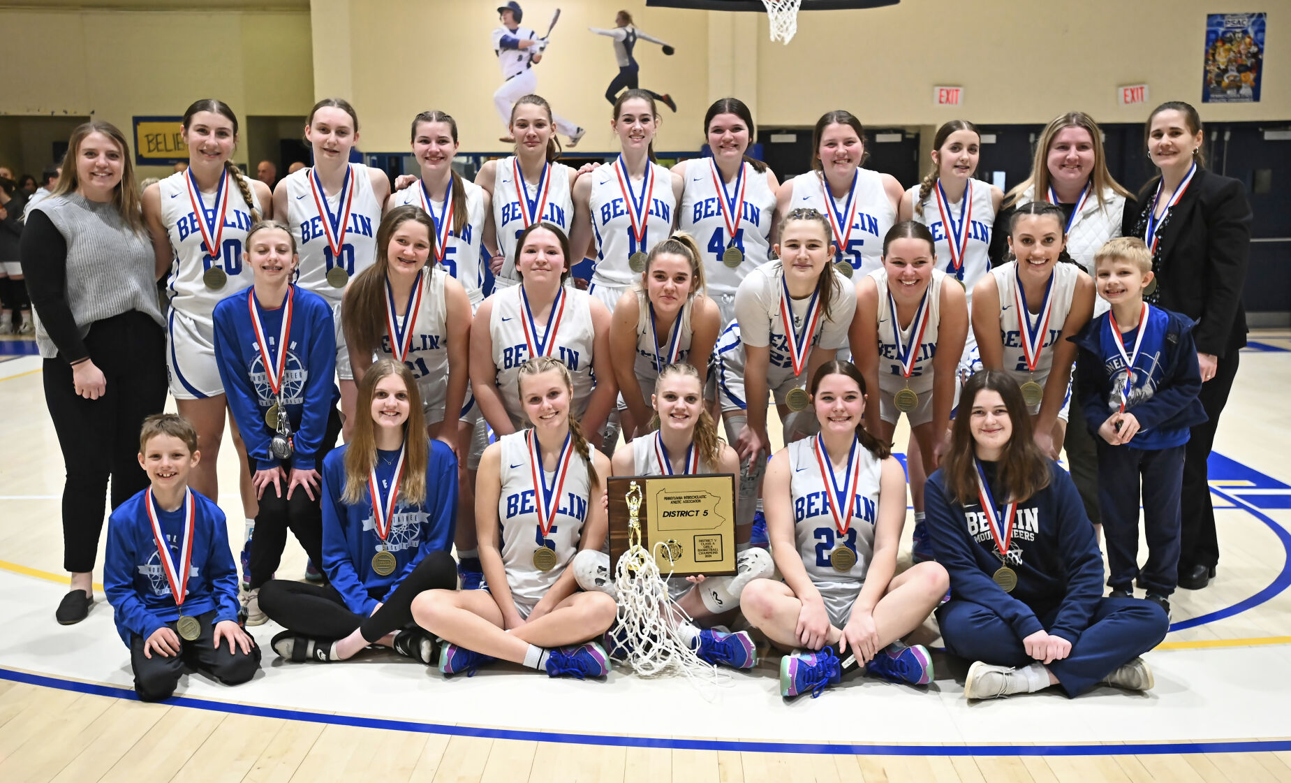 Berlin Brothersvalley High School Girls Basketball Team Dominates To ...